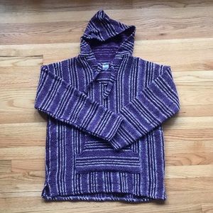 Purple Baja hoodie